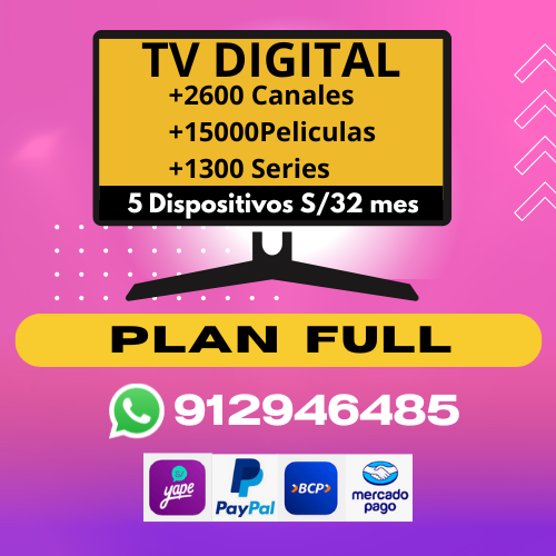 Plan Full Tv Digital